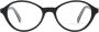 EMILIO PUCCI Zwarte ovale optische monturen met plastic lenzen Black Dames - Thumbnail 2