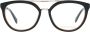 EMILIO PUCCI Zwarte ronde optische monturen voor vrouwen Black Dames - Thumbnail 2