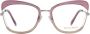 EMILIO PUCCI Stijlvolle Butterfly Style Optische Monturen Pink Dames - Thumbnail 2