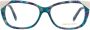 EMILIO PUCCI Blauwe Dames Optische Monturen Stijlvol Volledig Omrand Blue Dames - Thumbnail 2