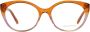EMILIO PUCCI Oranje Kunststof Optische Brillen voor Vrouwen Orange Dames - Thumbnail 2