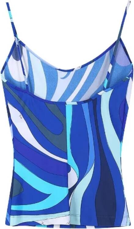 Emilio Pucci Pre-owned Fabric tops Blue Dames