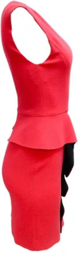 Emilio Pucci Pre-owned Wool dresses Pink Dames