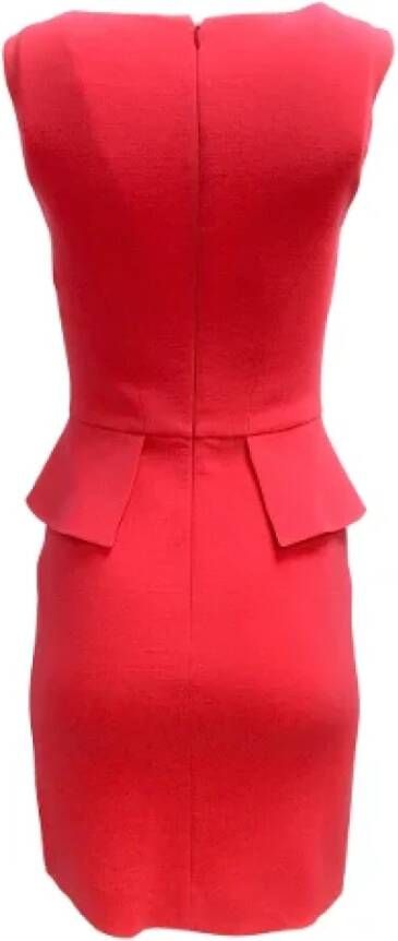 Emilio Pucci Pre-owned Wool dresses Pink Dames