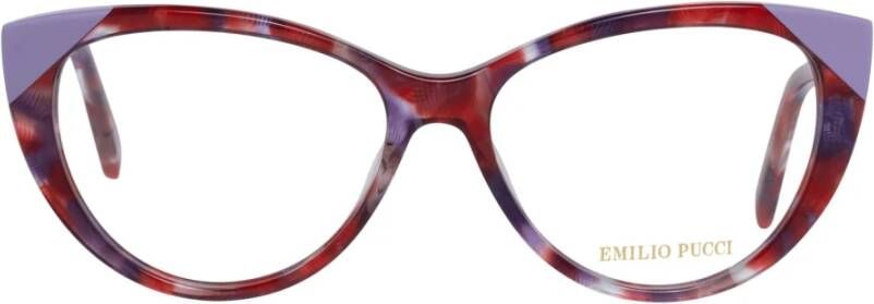 EMILIO PUCCI Purple Women Optical Frames Paars Dames