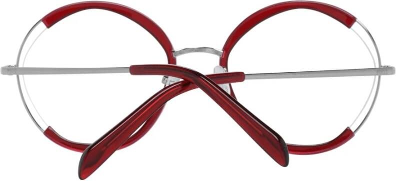 EMILIO PUCCI Rode Ronde Dames Optische Brillen Red Dames