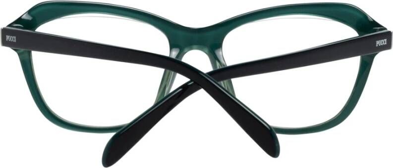 EMILIO PUCCI Stijlvolle zwarte dames optische monturen Black Dames