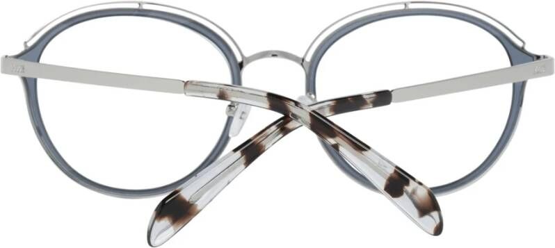 EMILIO PUCCI Zilveren Ronde Dames Optische Brillen Gray Dames