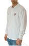 Emporio Armani Heren Polo Shirt van Hoge Kwaliteit Stijl 2734052A907Bianco White Heren - Thumbnail 2