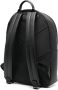 Emporio Armani Zwarte Roundshape Geregenereerd Leren Rugzak Black Heren - Thumbnail 7