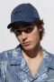 Emporio Armani Blauwe Allover Logo Baseballpet voor Heren Blue Heren - Thumbnail 4