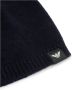 Emporio Armani Beanie Hoed voor stijlvolle uitstraling Blue Heren - Thumbnail 2