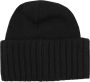 Emporio Armani Wollen Hoed Stijl Model Naam Zwart Heren - Thumbnail 2