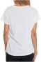 Emporio Armani Bedrukt Logo Boxy T-Shirt White Dames - Thumbnail 5