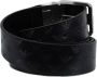Emporio Armani Blauwe Omkeerbare Leren Riem voor Heren Blue Heren - Thumbnail 2