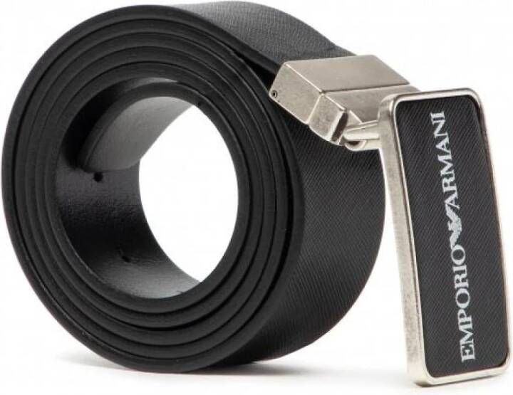 Emporio Armani Belts Zwart Heren