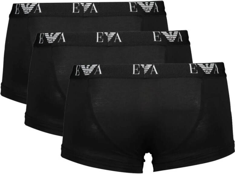 Emporio Armani Black Underwear Zwart Heren