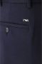 Emporio Armani Blauwe Marineblauwe Broek met Ritssluiting Blauw Heren - Thumbnail 3