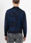 Emporio Armani Blauwe Sweaters met Ronde Hals en Lange Mouwen Blauw Heren - Thumbnail 3