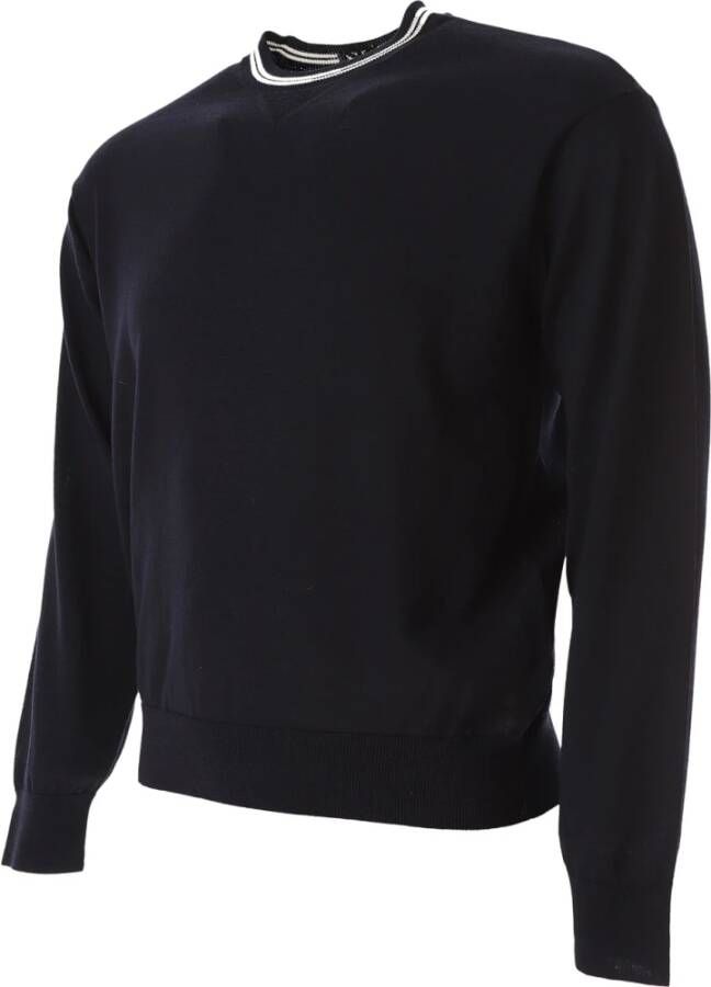 Emporio Armani Blauwe Sweaters van Blauw Heren