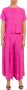 Emporio Armani Retro Geknoopte Damesblouse Pink Dames - Thumbnail 4