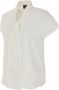 Emporio Armani Witte Blouse Tijdloze Stijl voor Vrouwen White Dames - Thumbnail 2