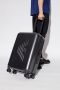 Emporio Armani Trolley suitcase with logo Grijs Unisex - Thumbnail 4