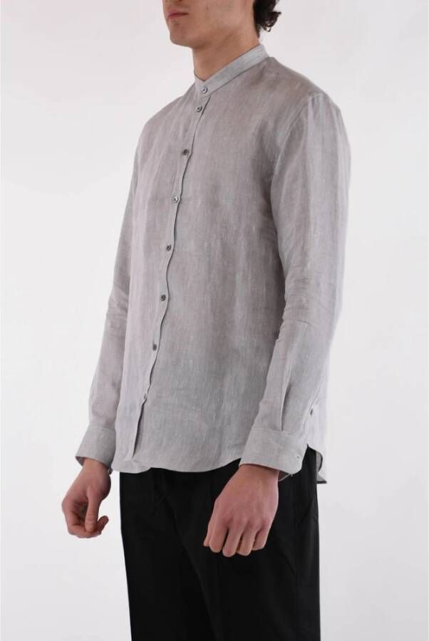 Emporio Armani Casual Shirts Grijs Heren