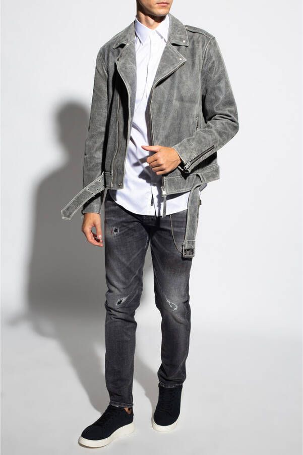 Emporio Armani Katoenen shirt Wit Heren