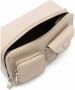 Emporio Armani Leren Bruine Bicolor Schoudertas Brown Dames - Thumbnail 2