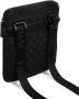 Emporio Armani Logo-Jacquard Messenger Bag voor heren Black Heren - Thumbnail 4