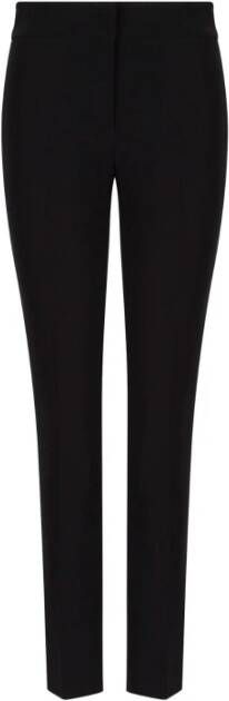 Emporio Armani Dames Tecno Cady Broek Zwart Dames