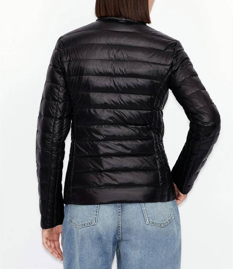 Emporio Armani Down Jackets Zwart Dames