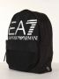 Emporio Ar i EA7 Stijlvolle Ritssluiting Multipocket Rugzak Black - Thumbnail 4