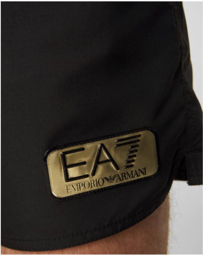Emporio Armani EA7 Strandkleding Zwart Heren