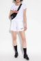 Emporio Armani EA7 Bedrukte shorts White Dames - Thumbnail 2