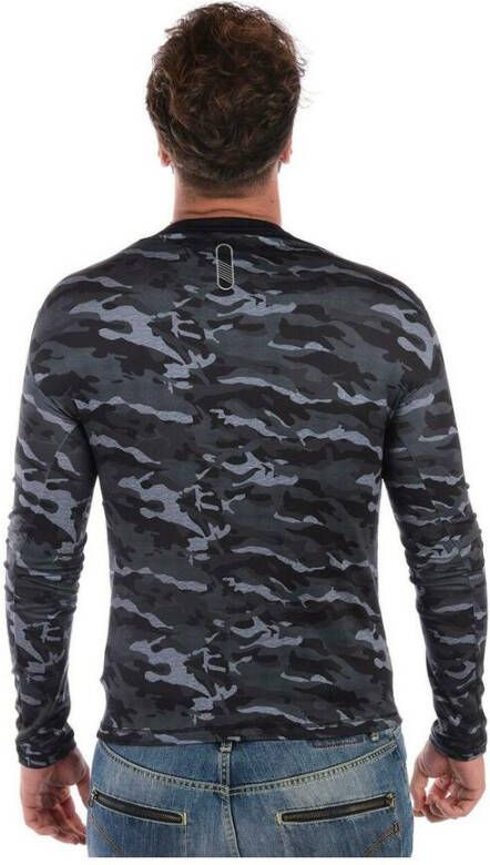 Emporio Armani EA7 Topje met lange mouwen Grijs Heren