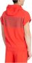 Emporio Armani EA7 Mouwloze Heren Hoodie Rood Losse Pasvorm Red Heren - Thumbnail 2