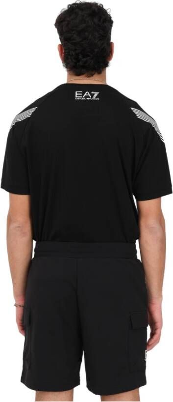 Emporio Armani EA7 Casual Shorts Zwart Heren