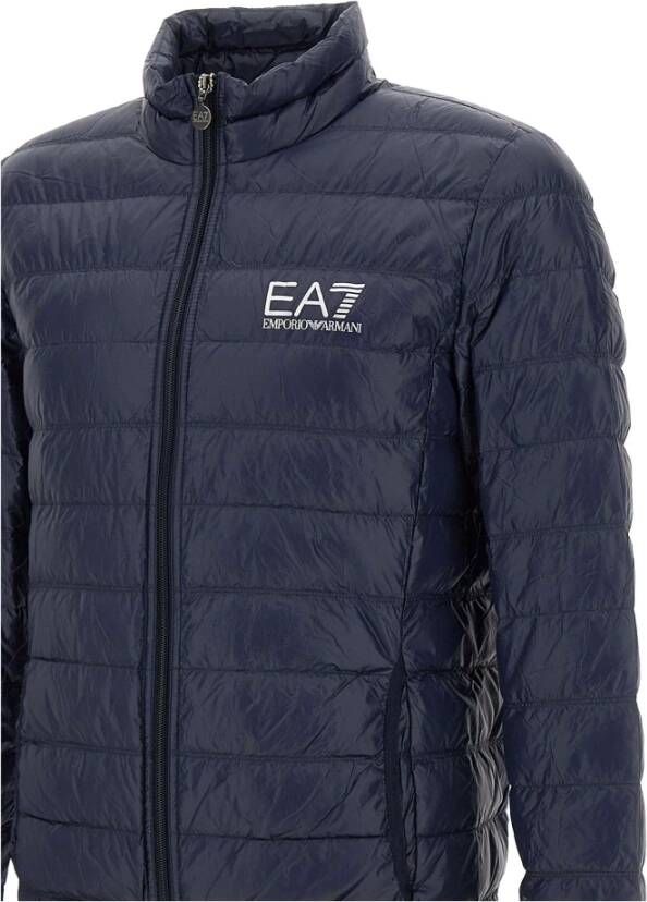 Emporio Armani EA7 Down Jackets Blauw Heren