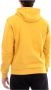 Emporio Armani EA7 Heren Sweater van Katoenmix met Contrasterend Logo en Capuchon Yellow Heren - Thumbnail 4