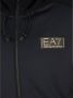 Emporio Armani EA7 Zwarte hoodie met rits voor heren Black Heren - Thumbnail 2