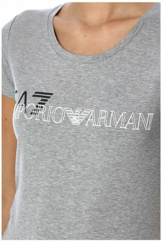 Emporio Armani EA7 T-shirt Grijs Dames