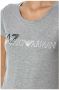 Emporio Armani EA7 T-shirt Grijs Dames - Thumbnail 2