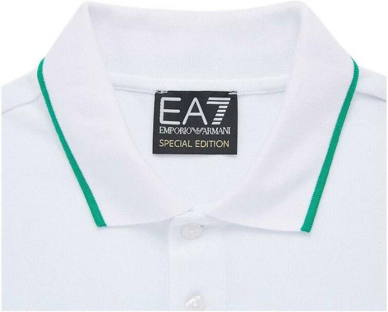 Emporio Armani EA7 Poloshirt Wit Heren
