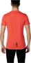 Emporio Armani EA7 Rode effen ronde hals T-shirt voor heren Red Heren - Thumbnail 5