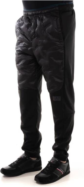 Emporio Armani EA7 Slim-fit Trousers Zwart Heren
