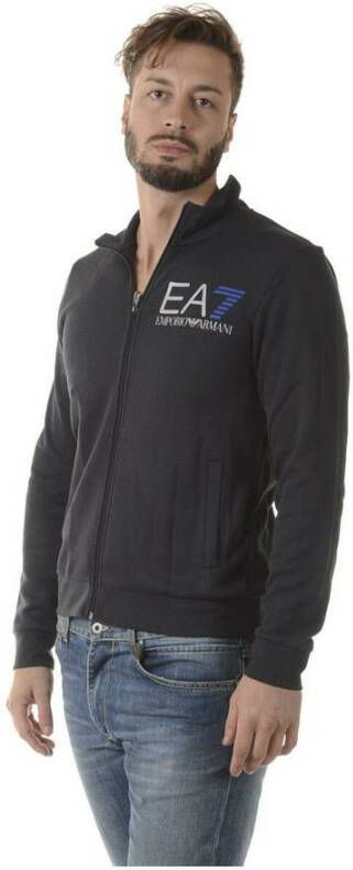 Emporio Armani EA7 Doorritsbaar Blauw Heren