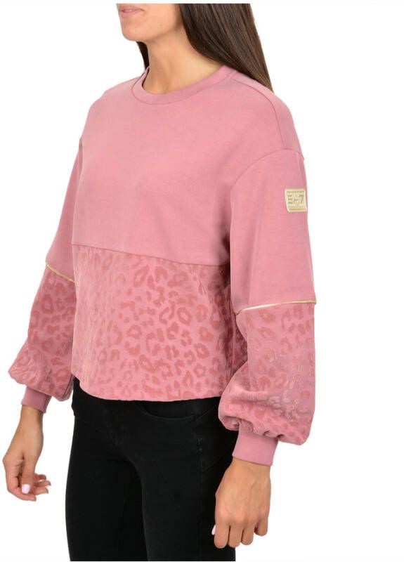 Emporio Armani EA7 Sweaters Pink Roze Dames