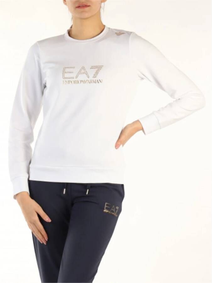 Emporio Armani EA7 Sweatshirts Wit Dames